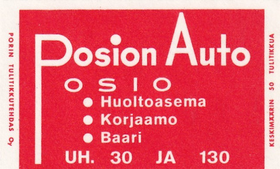 Posio. Posion Auto    4/15