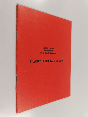 Aslak Herva : Tilastollisia taulukoita