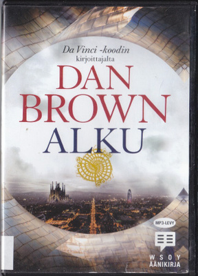 Äänikirja: Dan Brown:Alku (mp3 CD. Kirjastopoisto)