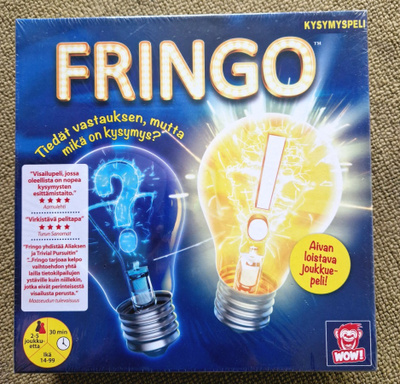 Fringo kysymyspeli. UUSI