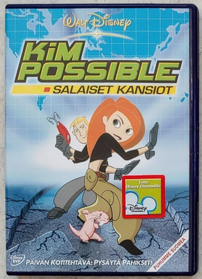 Disney: KIM POSSIBLE - Salaiset kansiot – Suomi-DVD 2006