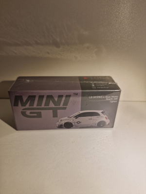 Mini GT Abarth 595 LB-Works x Abas Works Fighters