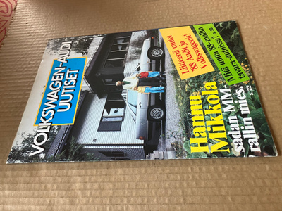 VOLKSWAGEN-AUDI UUTISET 5/1987 HYVÄ