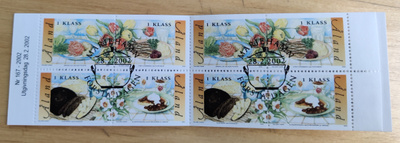 2002 vihko VÅ10 - Ruokalajeja - FDC leimattu