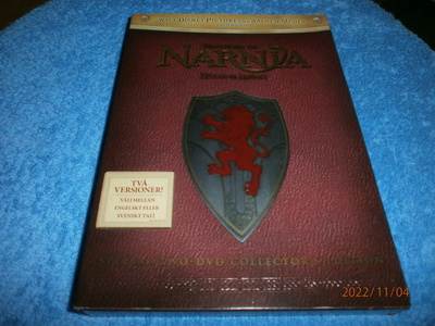 NARNIAN TARINAT  -  VELHO JA LEIJONA  -   2DVD