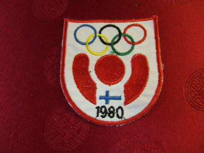 Olympia kangasmerkki 1980