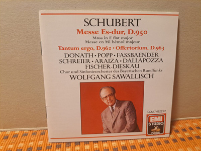 Schubert:Messe Es-dur,D.950-Sawallisch,Donath etc. CD
