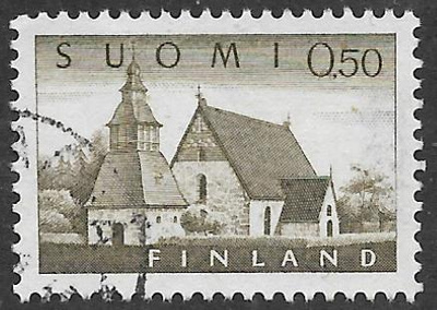 Yleismerkki 0,50mk 1963 (LAPE 559) O