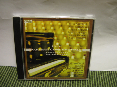 Six young Finnish Pianists-Live at Kuusaa Concert Hall Cd