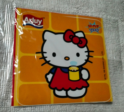 Hello Kitty iso tarra n. 10 x 10 cm