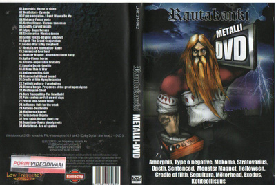 rautakanki metalli-dvd	(82 925)	k2		DVD					(vähän jälkeä) 3