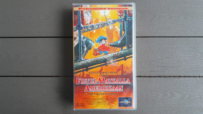 VHS: Fievel Matkalla Amerikkaan (T: Steven Spielberg 1986/?)