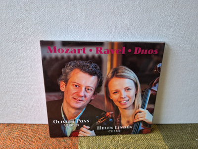 Mozart/Ravel:Duos-Olivier Pons,Helen Linden CD