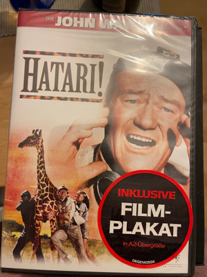 Hatari! (1962) John Wayne Howard Hawks SuomiTXT UUSI