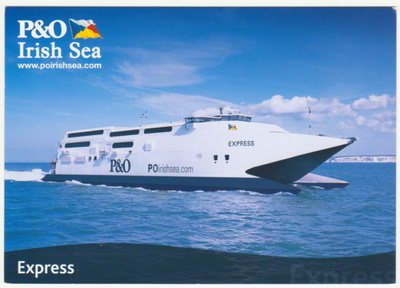 Laivakortti P&O Express