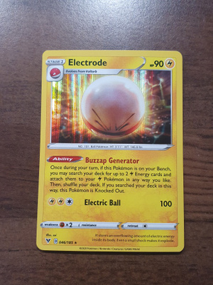 Pokemon Electrode 046/185 Holo Rare