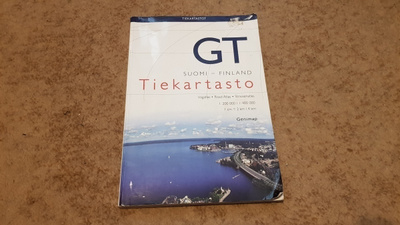 GT - Tiekartta ( Suomi - Finland )  300-sivua