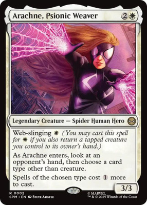 MtG Marvel's Spider-Man #2: Arachne, Psionic Weaver