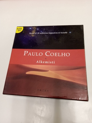 4 CD +MP3 Paulo Coelho - Alkemisti (äänikirja) Sis.postikulu