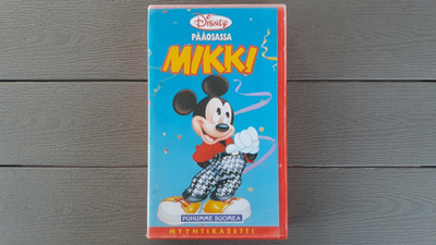 VHS: Pääosassa Mikki (Walt Disney 1989)