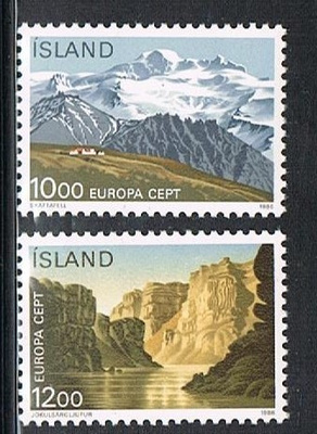 Islanti 1986 - Europa CEPT (2)  ++