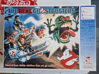 Ghostbusters lautapeli hieno. Ruotsinkielinen