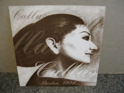 Maria Callas:Live from Boston Symphony Hall cd