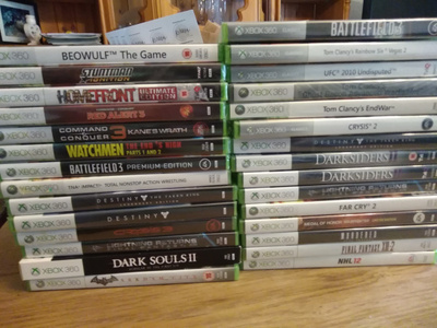 xbox 360 pelit  16 vuotta, uusia muoveissaan ALE!