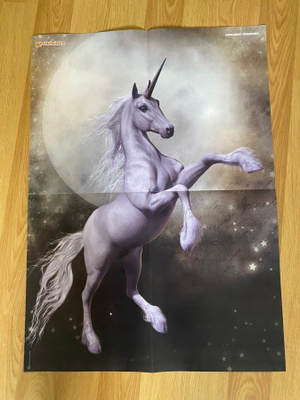 Unicorn Yksisarvinen hevonen juliste