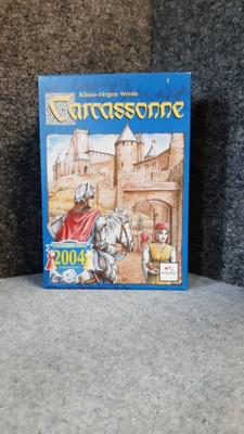 CARCASSONNE.Ensimmäinen PAINOS L lautapeli 2004.