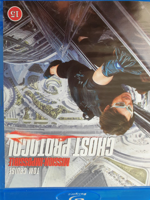 GHOST PROTOCOL  BLU-RAY