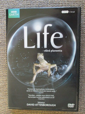 LIFE - ELÄVÄ PLANEETTA (4 x DVD) David Attenborough (BBC)