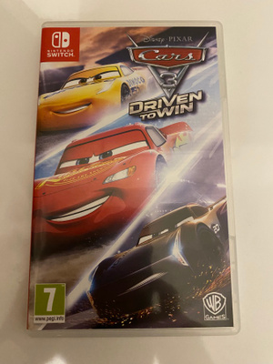 Nintendo switch Cars 3 driven to win