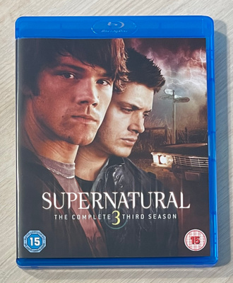 Supernatural: Kausi 3 (2007 - 2008) Blu-ray (UUSI)