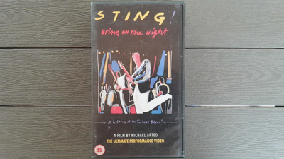 VHS: STING! Bring on the Night (1985)