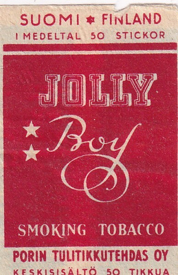 JOLLY  Boy, Smoking tobacco    e58