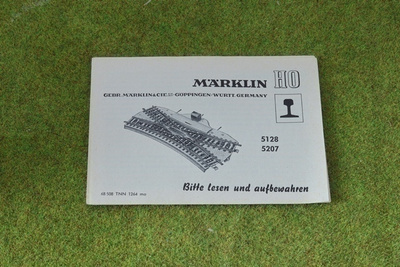 #A80 Märklin M sähköristeysten ohjevihkonen