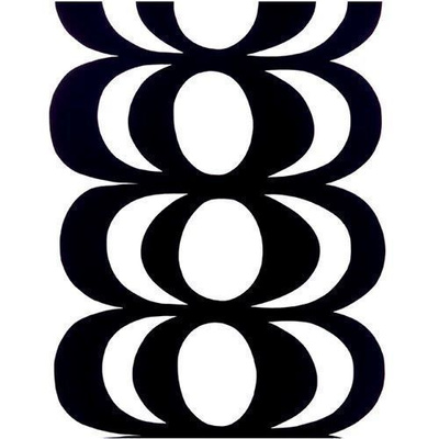 Marimekko kangas Kaivo musta valkoinen 4m UUSI