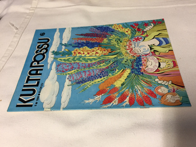 KULTAPOSSU LEHTI 6/1986 HIENO
