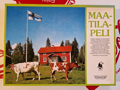 Maatilapeli Lautapeli .Huippukunto Paletti