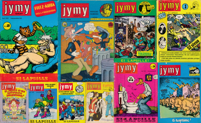 JYMY SARJAT 10 numeroa 1973-1975 ROBERT CRUMB Juho Juntunen