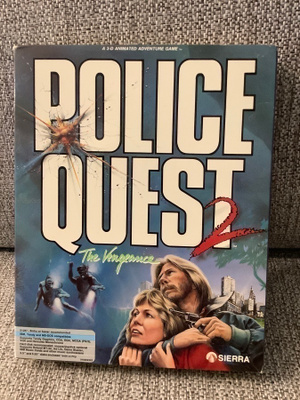POLICE QUEST 2 - THE VENGEANCE  (BIG BOX)