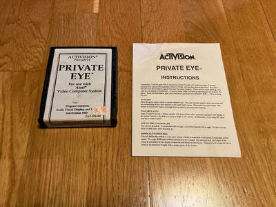 Atari 2600 - Private Eye (PAL)