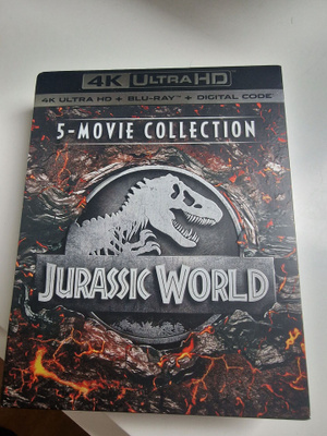 Jurassic World 5-movie 4K+Bd collection (10 disc)