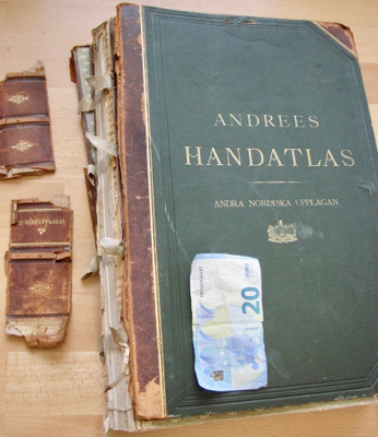 VANHA Kartasto Andrees Stora Handatlas 270 Karttaa 1899 UPEA