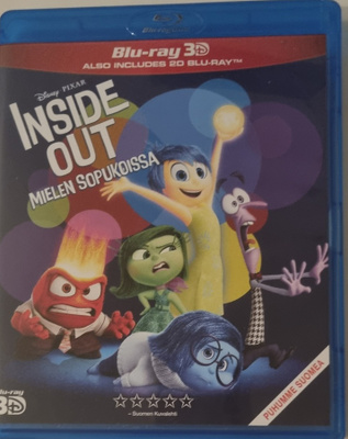 INSIDE OUT - MIELEN SOPUKOISSA 3D BLU-RAY + BLU-RAY