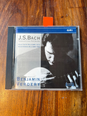 J S. Bach - Transcriptions For Guitar cd