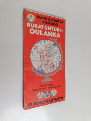 Ulkoilukartta : Rukatunturi-Oulanka 1:50 000