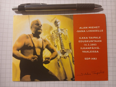 Ilkka Taipale eduskuntaan 2003