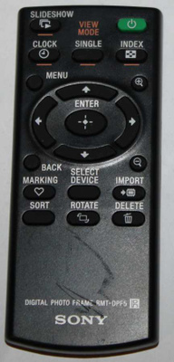 Sony-digitaalisen kuvakehyksen kaukosäädin